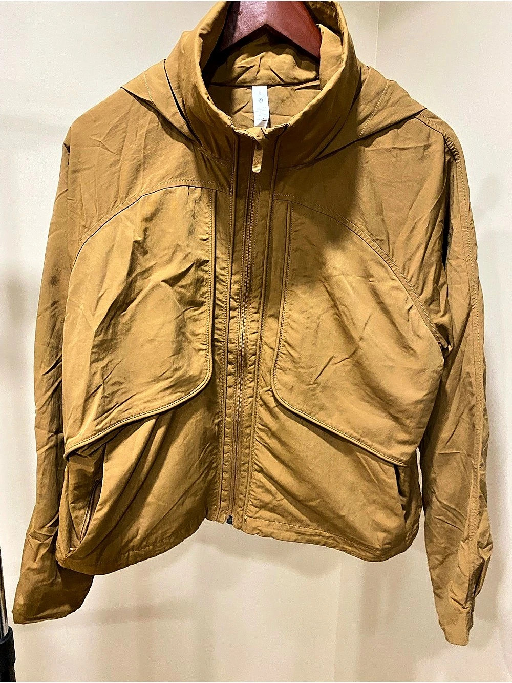 Lululemon Hooded Utility Jacket in Brown